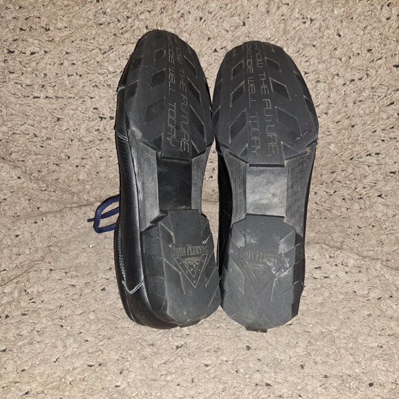 JOHN FLUEVOG-Know The Future Decide Well Today-Black Leather-Lace Up-Sz 11-EX - Picture 9 of 9